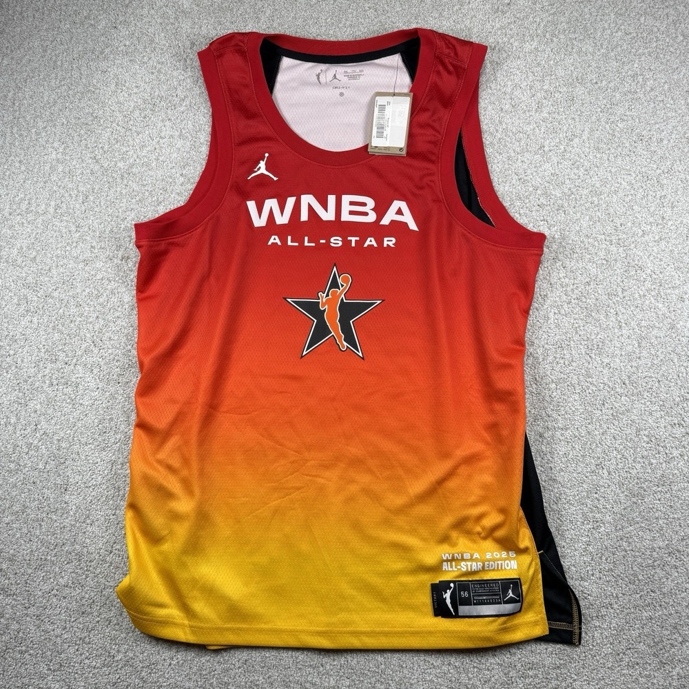 Nike WNBA All-Star Gradient Red to Yellow Jersey